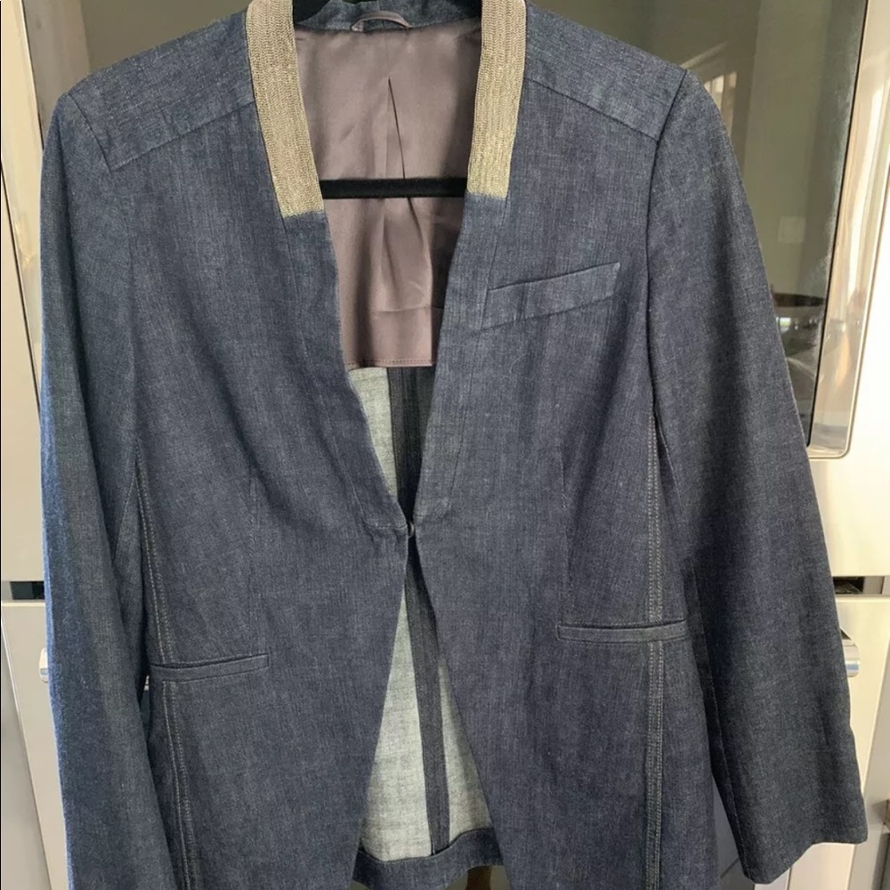 Brunello Cucinelli denim jacket. Size 38